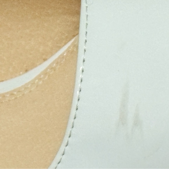 Liliana White Heels with Pointed Toe - Picture 9 of 9